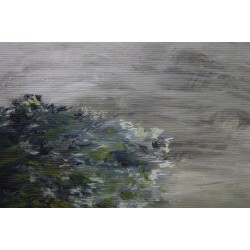 Ceața 4 - pictură în ulei pe pânză, artist Cristian Porumb